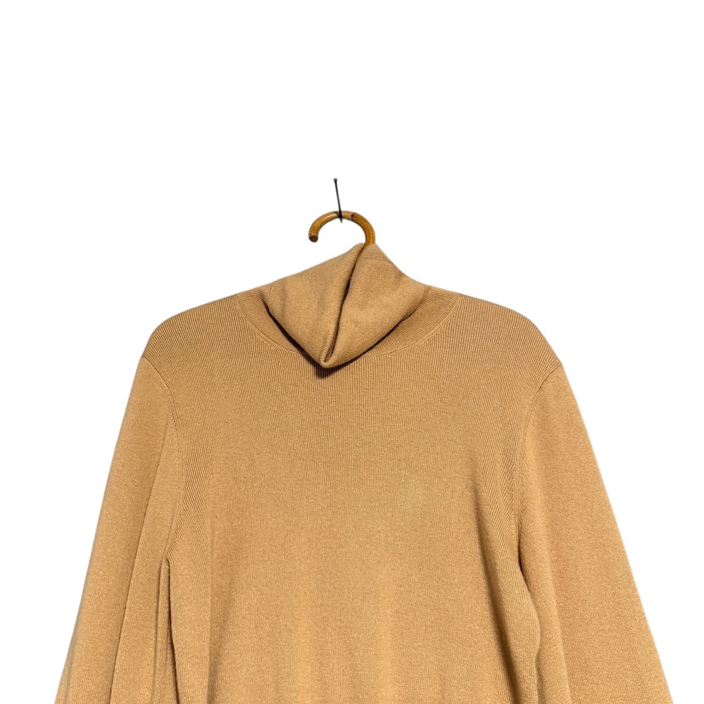 Aritzia | Wilfred | Rebecca Crop Turtleneck Sweater Wool Cotton Size M - Picture 3 of 13